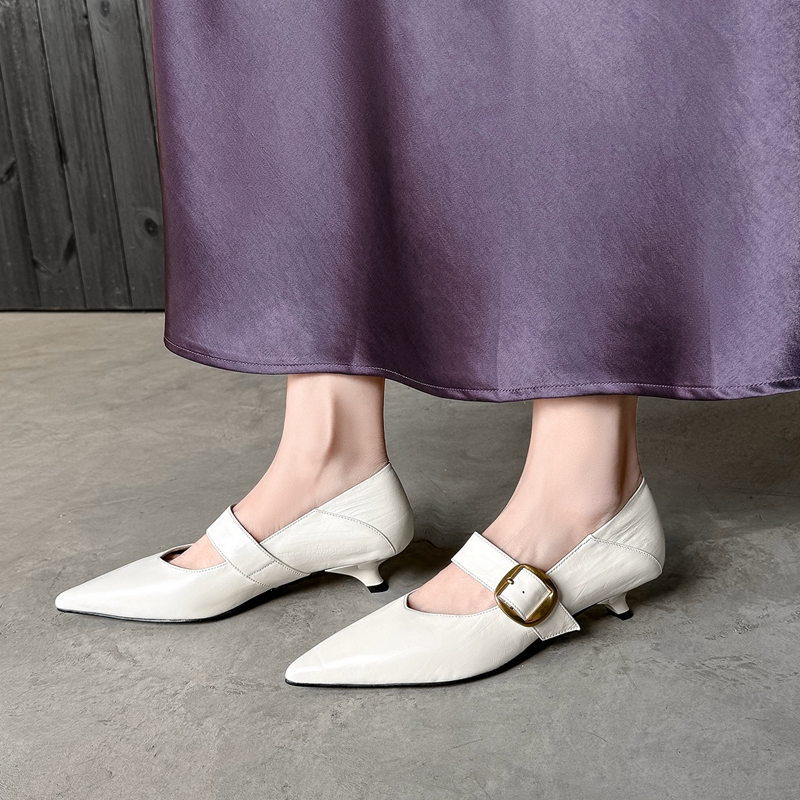 Women Shoes Mk - 2026 새로운 가을 정품 가죽 여성