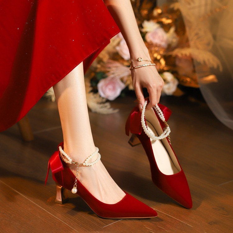 Women Shoes Nb - 스웨이드 싱글 슈즈 가을 신상 뾰족코