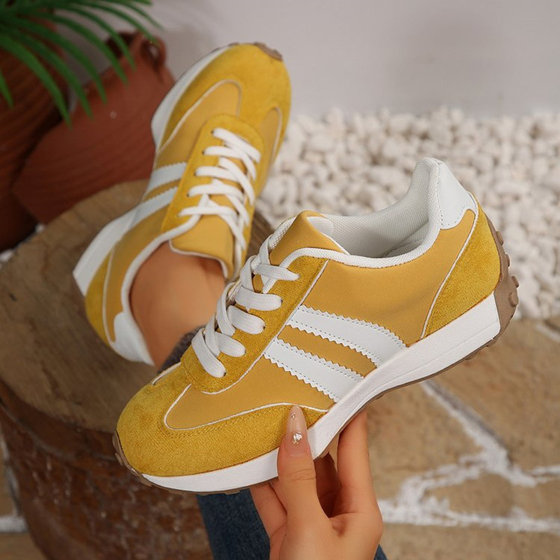 Women Shoes Wedges - 유행하는 새로운 스타일의 우아한 레이스업 캐주얼