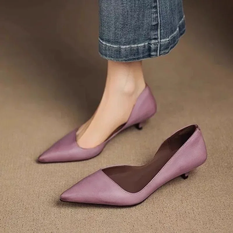Women'S Heels - 여성용 뾰족코 스틸레토 힐 패션 다용도