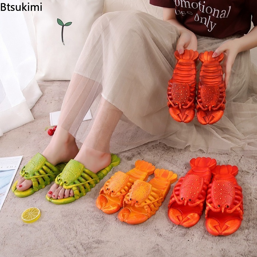 Women'S Shoes To Men'S - 새로운 2026 여름 재미있는 만화 랍스터