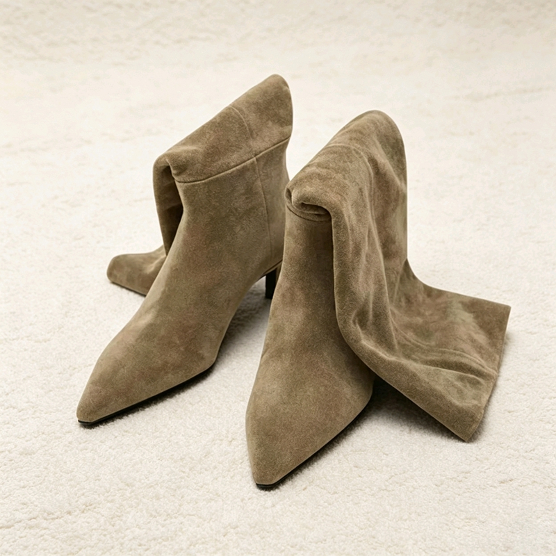 Women Shoes Mk - 2026년 신상 가을 니하이 부츠 소가죽