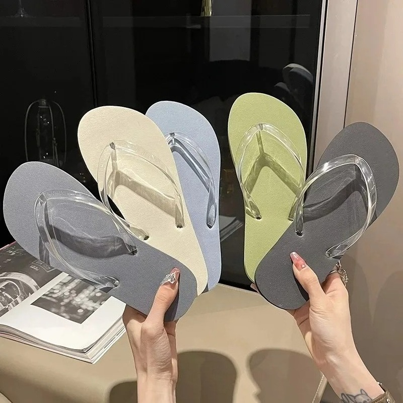 Women Shoes Wedges - 여성 여름 웨지 슬라이드 메모리폼 샌들