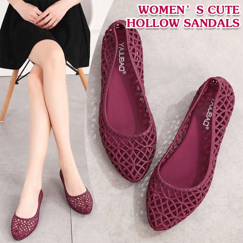 2025 신상 여성 캐주얼 소프트 보트 샌들 플라스틱  - Jelly Sandal Women 리뷰 및 가격