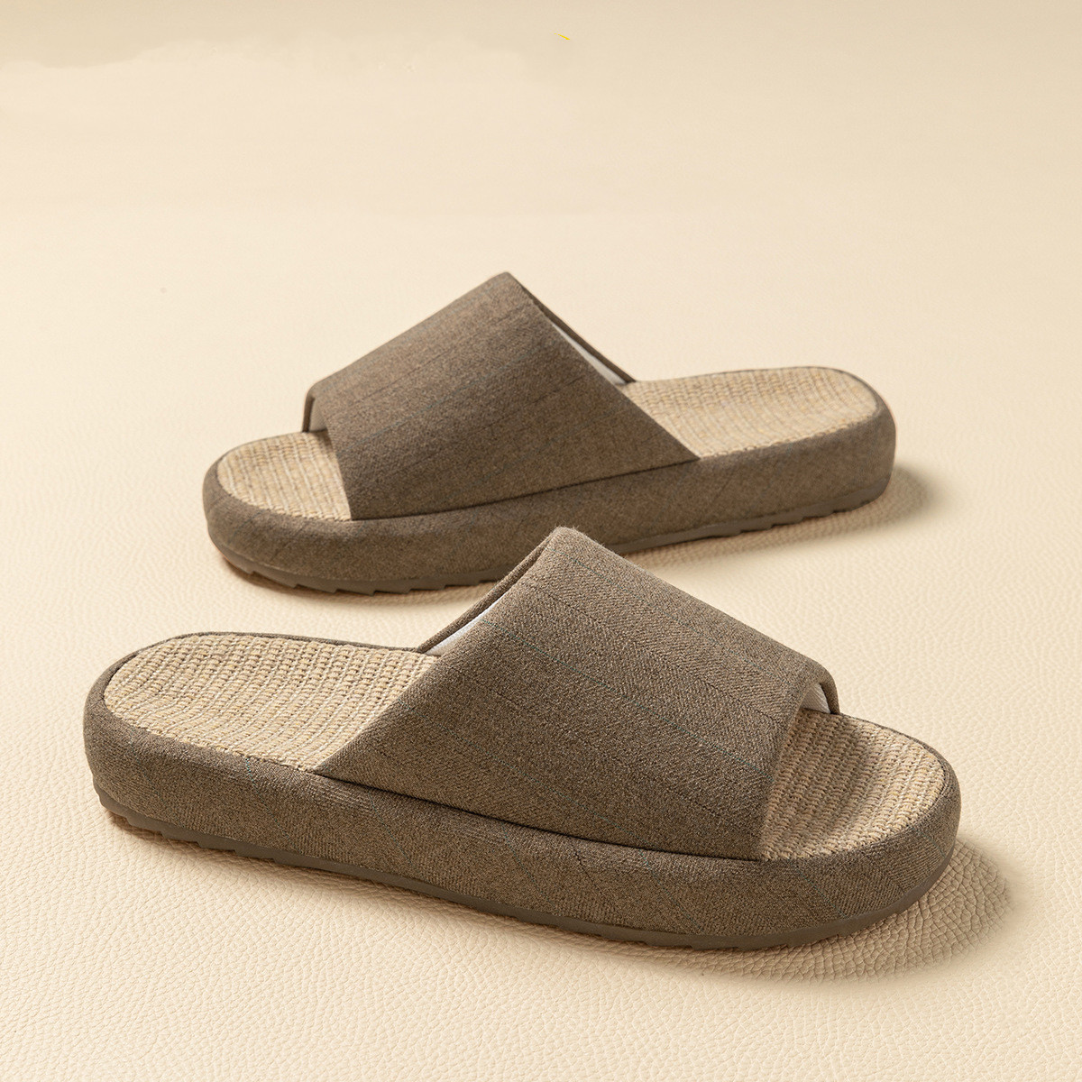 여름 여성 홈 슬리퍼 리넨 여름 플랫 신발 통기성 샌들 - Women'S Shoes To Men'S 리뷰 및 가격