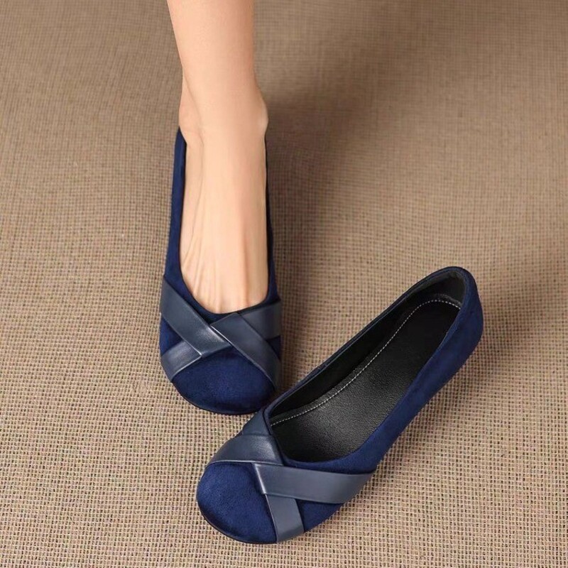 2026 신상 여성 가죽 로퍼 양가죽 스웨이드 캐주얼  - Women Shoes Wedges 리뷰 및 가격