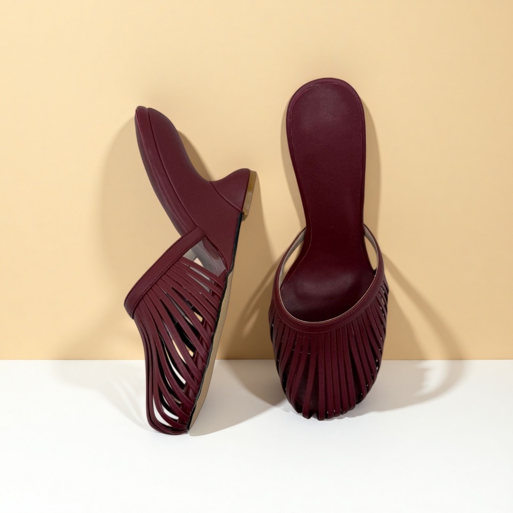 2026년 여름 여성용 메탈릭 스트랩 컷아웃 웨지힐 뮬 - Metallic Heel Sandal 리뷰 및 가격