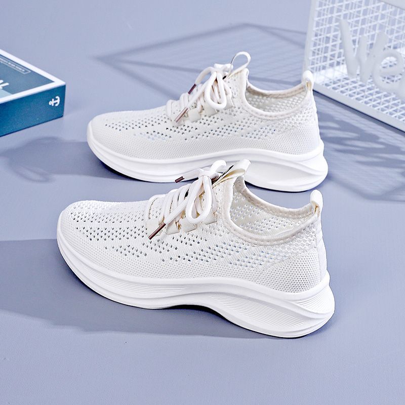 여름용 통기성 메쉬 여성 스니커즈 플랫폼 굽 두꺼운 키 - Women'S Shoes Hey Dude 리뷰 및 가격