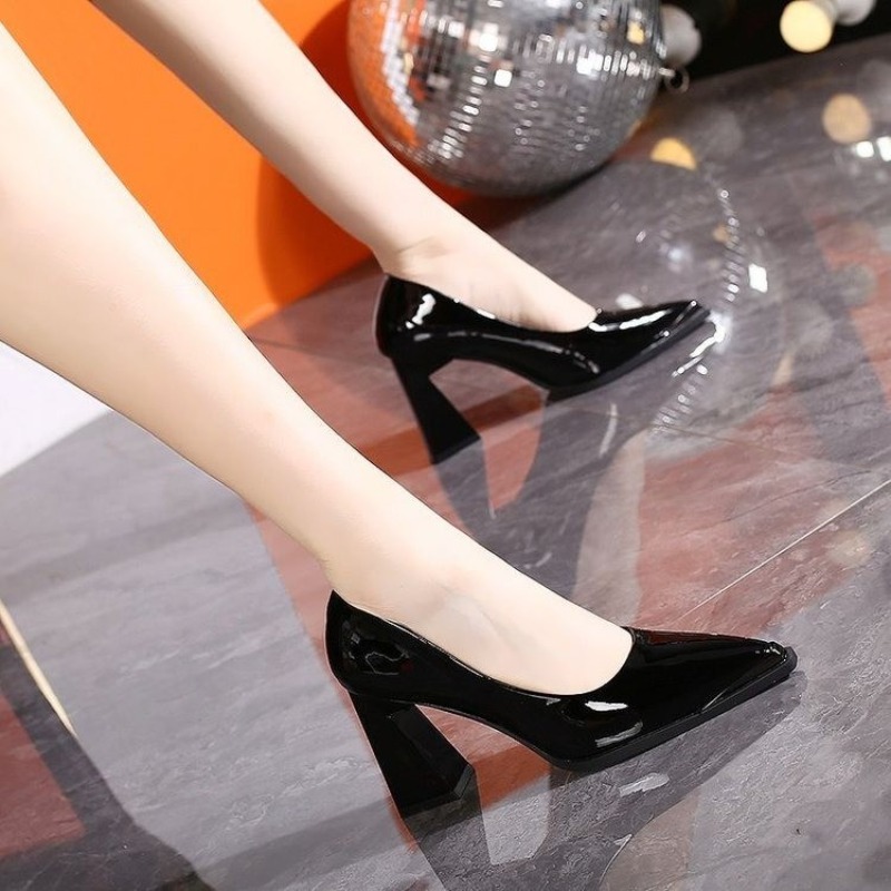 클래식 섹시 포인티드 토 하이힐 여성 구두 - 봄 브랜 - Women Shoes Mk 리뷰 및 가격