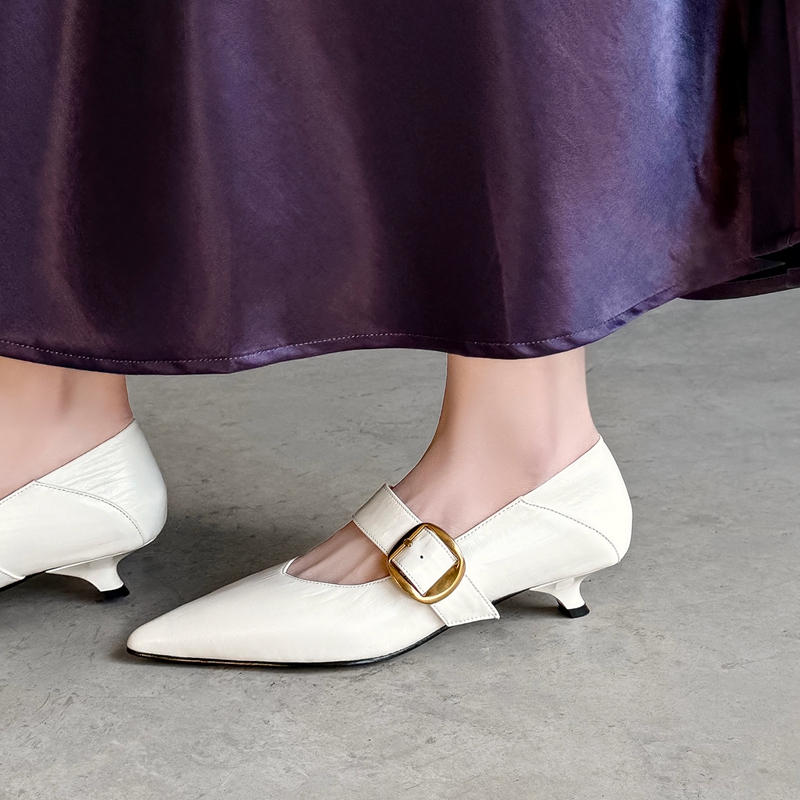 2026 새로운 가을 정품 가죽 여성 신발 뾰족한 발가 - Women Shoes Mk 리뷰 및 가격