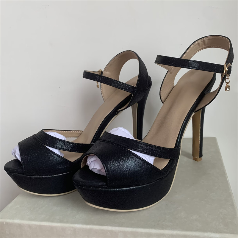 여성용 섹시한 하이힐 글래디에이터 쪼리 플랫폼 샌들,  - Metallic Heel Sandal 리뷰 및 가격