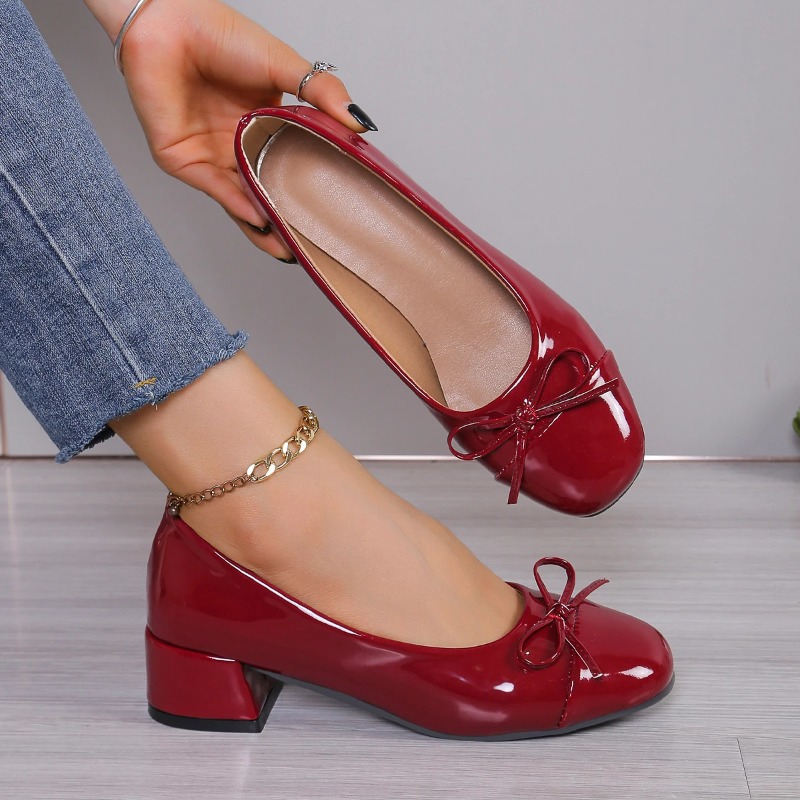 2026 신발 여성 펌프스 플랫폼 힐 여성 라운드 토  - Women Shoes With Heels 리뷰 및 가격