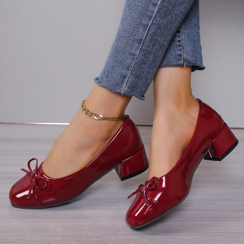 2026 신발 여성 펌프스 플랫폼 힐 여성 라운드 토  - Women Shoes With Heels 리뷰 및 가격