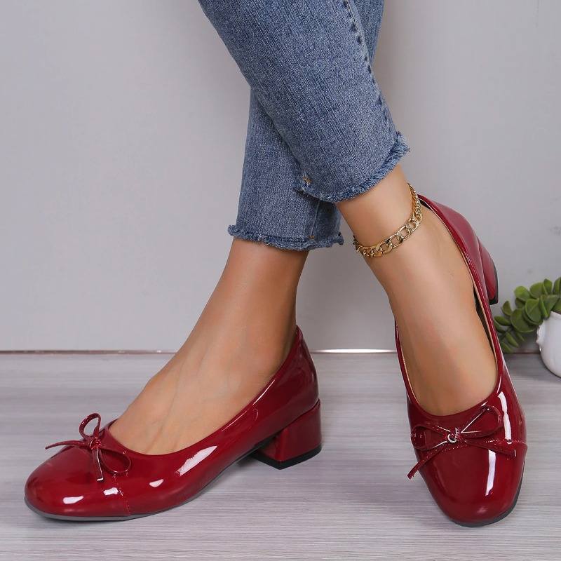 2026 신발 여성 펌프스 플랫폼 힐 여성 라운드 토  - Women Shoes With Heels 리뷰 및 가격