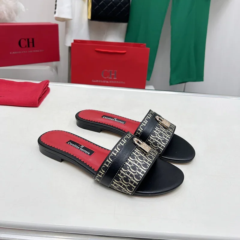 여성용 웨어러블 비치 슬리퍼 플랫 미니멀리스트 레터 프 - Women Shoes Size 7 리뷰 및 가격
