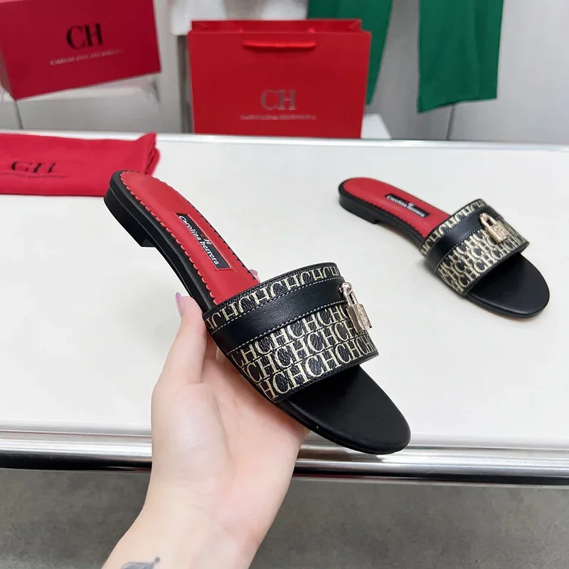 여성용 웨어러블 비치 슬리퍼 플랫 미니멀리스트 레터 프 - Women Shoes Size 7 리뷰 및 가격
