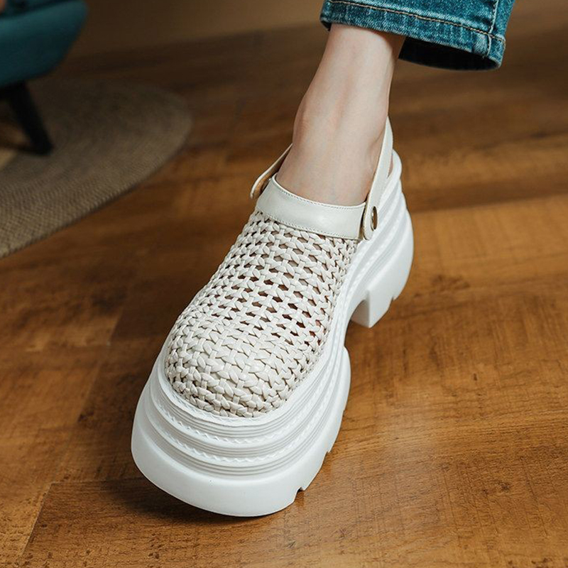 여성 플랫폼 샌들 메쉬 캐주얼 슬리퍼 뮬 슈즈 새 스포 - Women Shoes Size 7 리뷰 및 가격