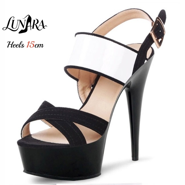 15cm/6인치 투명 플랫폼 스틸레토 샌들 핑크 스웨이 - Jelly Sandal Women 리뷰 및 가격