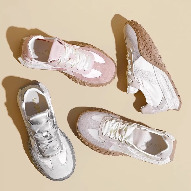 여성용 통기성 운동화 고급 스포츠 스니커즈 패션 여성  - Women'S Shoes New Balance 574 리뷰 및 가격