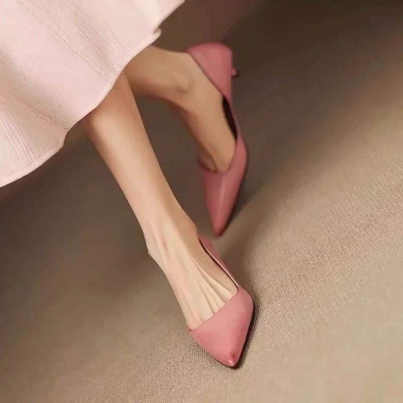 여성용 뾰족코 스틸레토 힐 패션 다용도 섹시한 라이트  - Women'S Heels 리뷰 및 가격