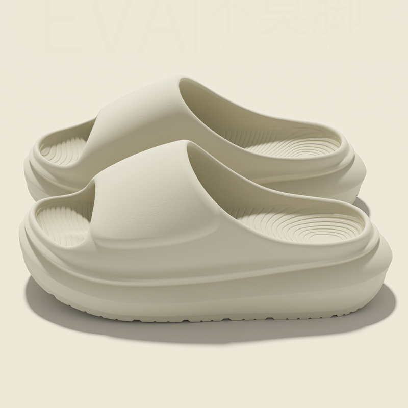 솔리드 컬러 두꺼운 바닥 슬리퍼 여성 2026 여름 소 - Women Shoes Wedges 리뷰 및 가격