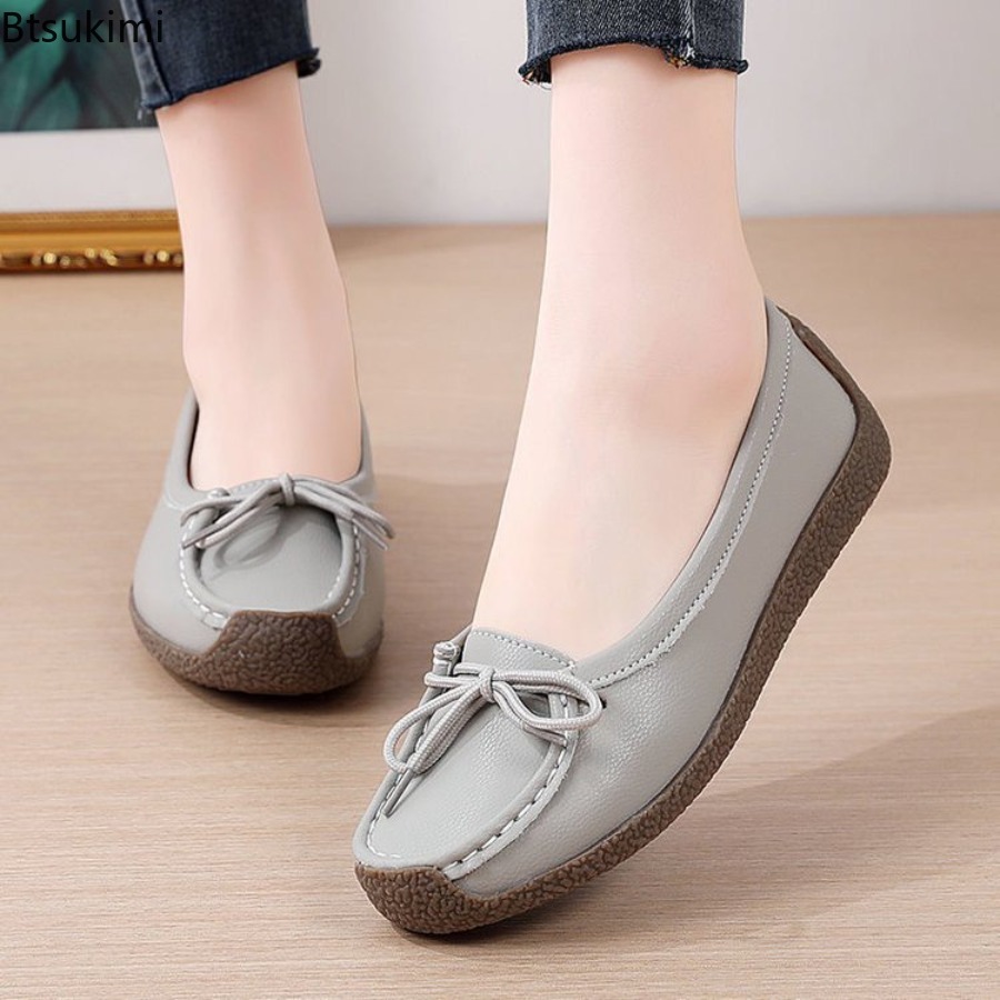 2026년 신상 엄마 신발 편안한 소가죽 힘줄 밑창 여 - Women Shoes Wedges 리뷰 및 가격