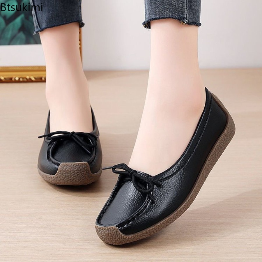 2026년 신상 엄마 신발 편안한 소가죽 힘줄 밑창 여 - Women Shoes Wedges 리뷰 및 가격