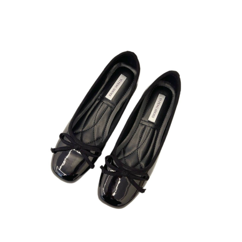 얕은 여성용 부드러운 라운드 플랫 슈즈, 슬라이드 풋웨 - Women Shoes Wedges 리뷰 및 가격